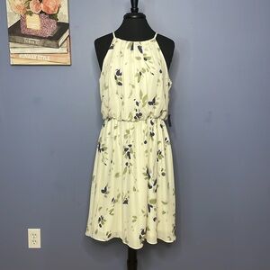 Nine West Halter Sleeveless Midi Dress Size 10 NWT